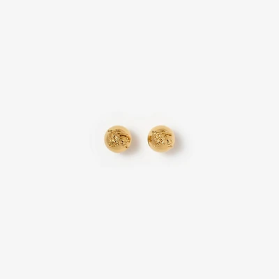 EKD Sphere Stud Earrings​ in Gold - Women | Burberry® Official
