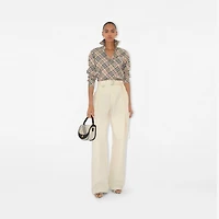 Regular Fit Check Cotton Shirt in Chipping - Women | Burberry® Official