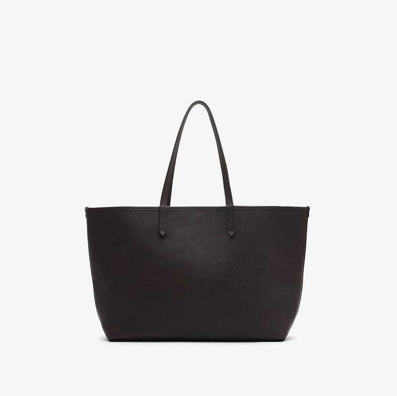 Medium Reversible Bloomsbury Tote​ in Peat brown/sand beige - Women | Burberry® Official