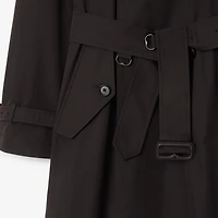 Mid-length Highgrove Gabardine Trench Coat in Cog brown - Men | Burberry® Official
