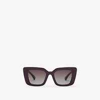 EKD Cat-eye Sunglasses in Plum purple - Women | Burberry® Official