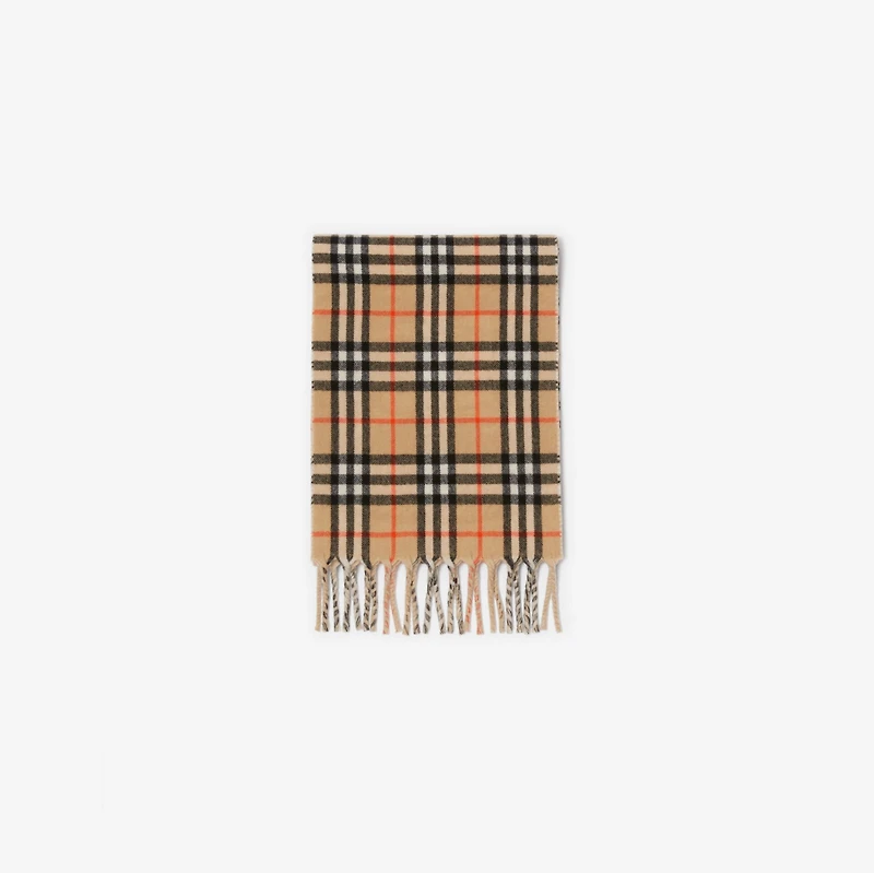 Reversible Knight Stamp Scarf in Sand | Burberry® Official