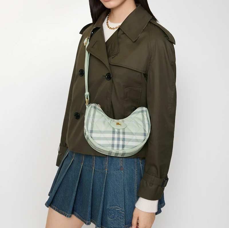 Horseshoe Crossbody Bag​ in Seafoam green - Women | Burberry® Official