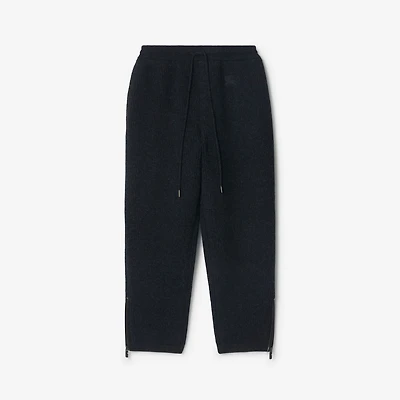 Wool Track Pants in Tarmac grey - Men | Burberry® Official