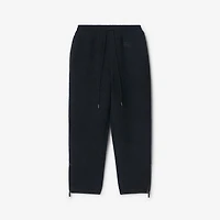 Wool Track Pants in Tarmac grey - Men | Burberry® Official