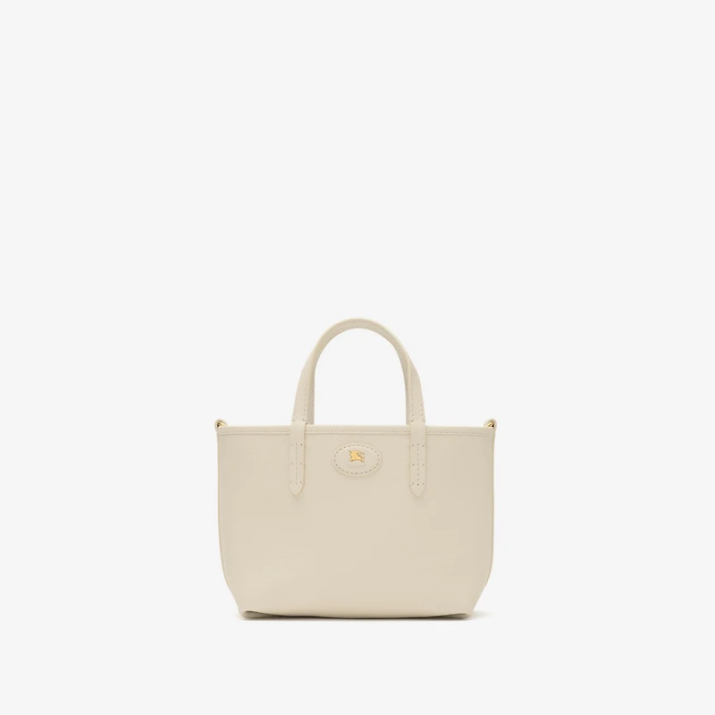Mini Reversible Bloomsbury Tote in Soap beige/light beige - Women | Burberry® Official