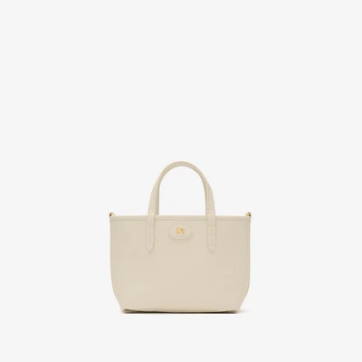 Mini Reversible Bloomsbury Tote​ in Soap beige/light beige - Women | Burberry® Official