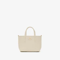 Mini Reversible Bloomsbury Tote​ in Soap beige/light beige - Women | Burberry® Official