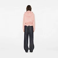 Tropical Gabardine Hooded Trench Jacket in Flora - Women, Cotton | Burberry® Official