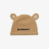 Thomas Bear Wool Beanie in Pale stone - Children | Burberry® Official