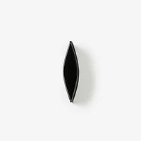 Check Card Case in Charcoal - Men, Canvas | Burberry® Official
