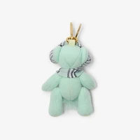 Thomas Bear Charm in Seafoam green - Women | Burberry® Official