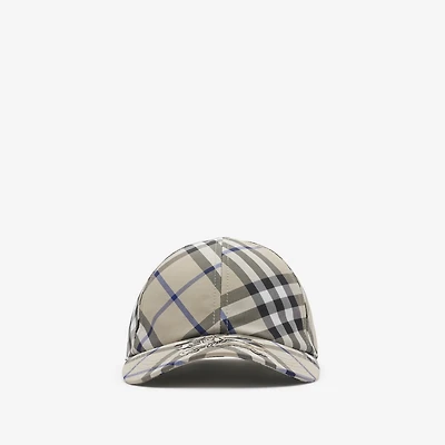 Check EKD Twill Baseball Cap in Lichen - Men | Burberry® Official