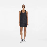 Check Sneakers in Indigo - Women, Cotton | Burberry® Official