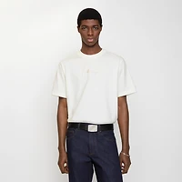 Reversible Engraved Check Belt in Black/charcoal grey - Men | Burberry® Official