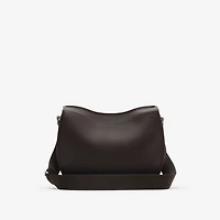 Large Rocking Horse Satchel in Peat/berry - Men | Burberry® Official