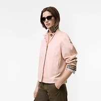 Tropical Gabardine Jacket in Compact pink - Women | Burberry® Official