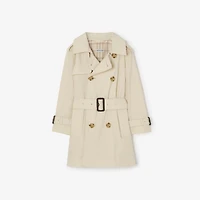 Stretch Nylon Trench Coat in Dove beige | Burberry® Official