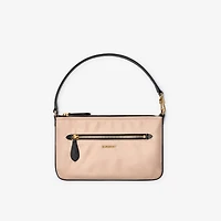 Nylon Zip Pouch in Rose beige - Women | Burberry® Official