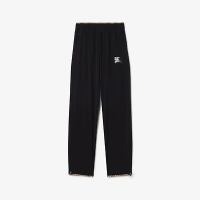 Stretch Nylon Jogging Pants in Black - Men | Burberry® Official