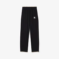 Stretch Nylon Jogging Pants in Black - Men | Burberry® Official
