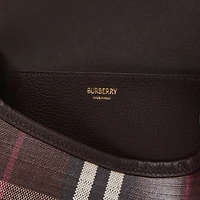 Highlands Crossbody Bag in Mahogany - Women | Burberry® Official