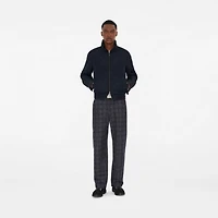 Quilted Nylon Jacket in Navy - Men | Burberry® Official