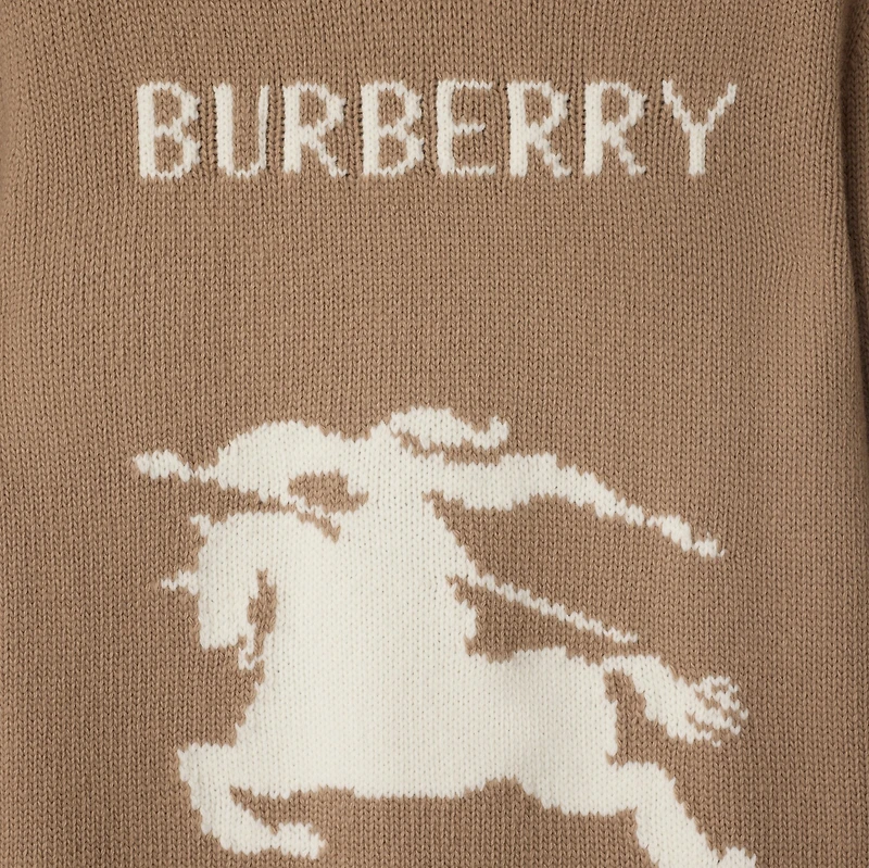EKD Wool Cashmere Sweater in Camel - Women | Burberry® Official