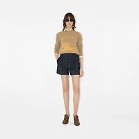 EKD Wool Cashmere Sweater in Flax - Women | Burberry® Official
