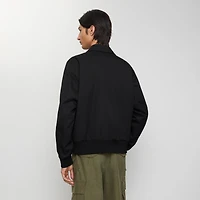 Gabardine Harrington Jacket in Black - Men | Burberry® Official