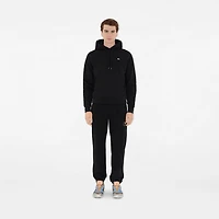 Knight Stamp Cotton Jogging Pants in Black - Men | Burberry® Official