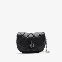 Quilted Rocking Horse Bag in Black/palladium - Women | Burberry® Official