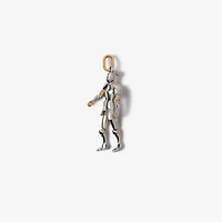Knight Charm in Silver - Women | Burberry® Official