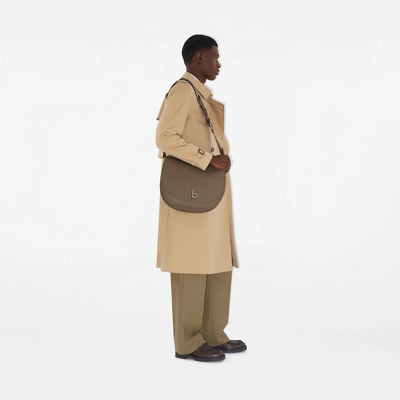 Large Rocking Horse Satchel in Brush - Men | Burberry® Official