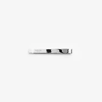 Check Prism Tie Bar in Silver - Men | Burberry® Official