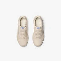 Leather and Check Terrace Sneakers​ in Clam/clam - Women | Burberry® Official