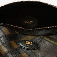 Highlands Pouch in Peat brown - Men | Burberry® Official