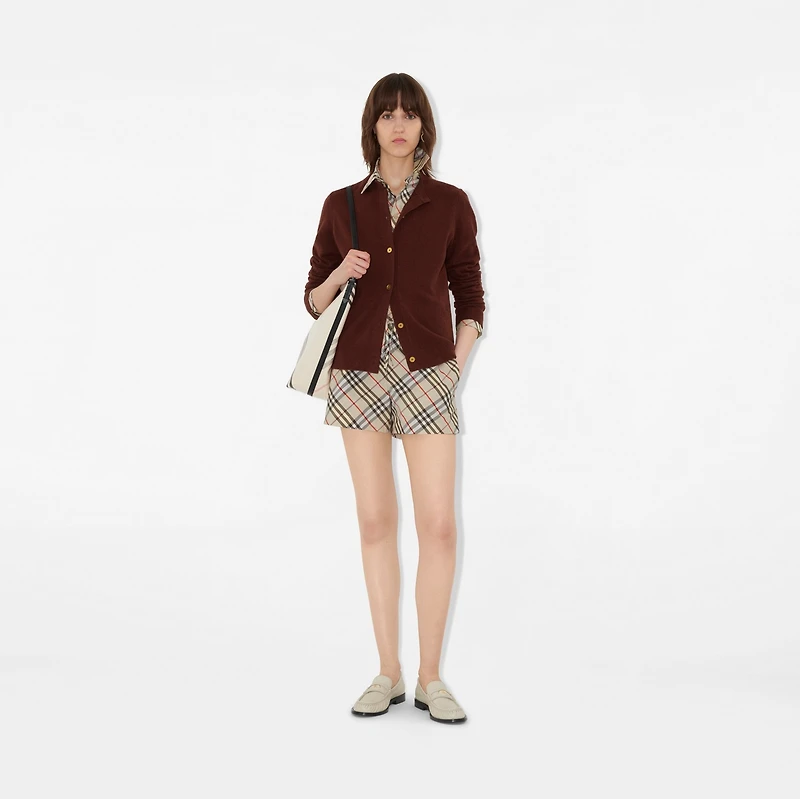 Leather Cadet Loafers in Nutmeg - Women | Burberry® Official