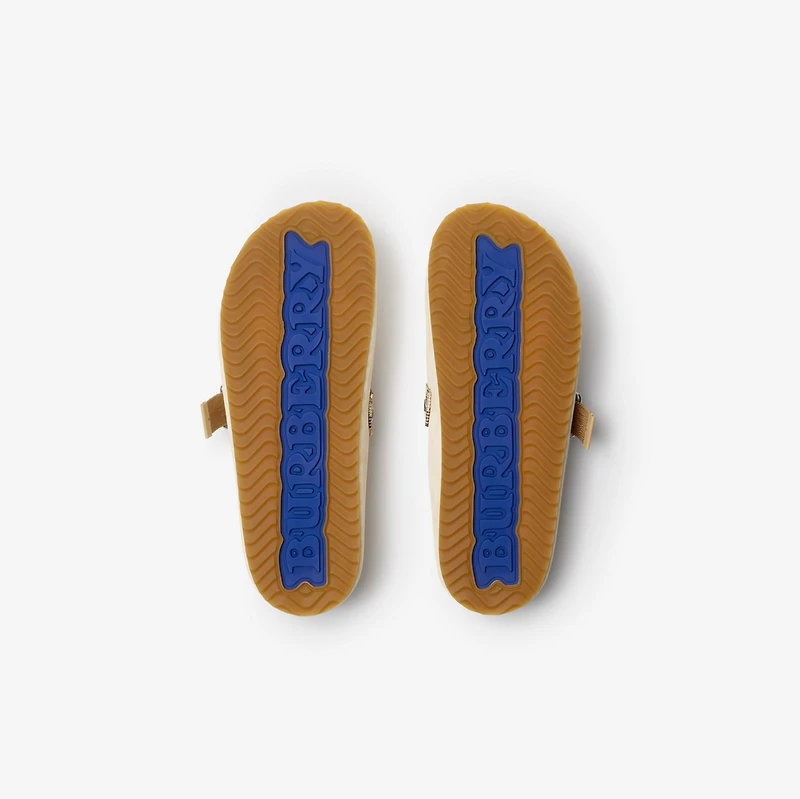 Suede Urchin Clogs in Bake - Women | Burberry® Official