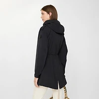 Stretch Nylon Parka in Black - Women | Burberry® Official
