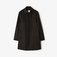 Mid-length Cashmere Car Coat in Cog brown melange - Men | Burberry® Official