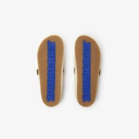Suede Urchin Clogs in Bake - Men | Burberry® Official
