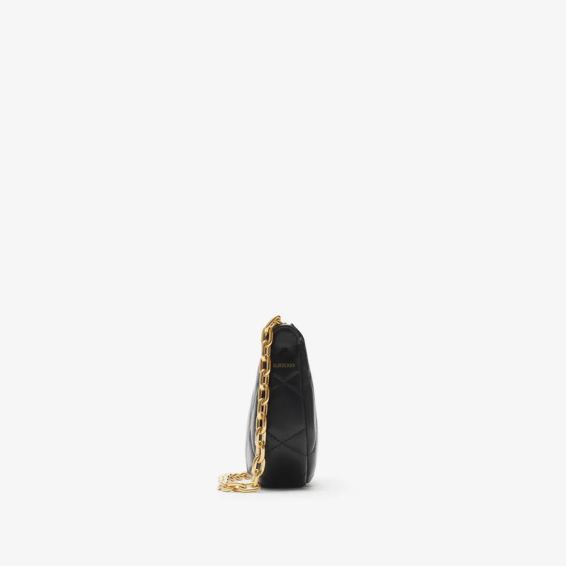 Rocking Horse Chain Pouch in Black/gold - Women | Burberry® Official