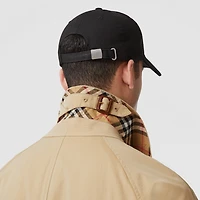 Mid-length Lightweight Camden Car Coat in Honey Beige - Men, Cotton Gabardine | Burberry® Official