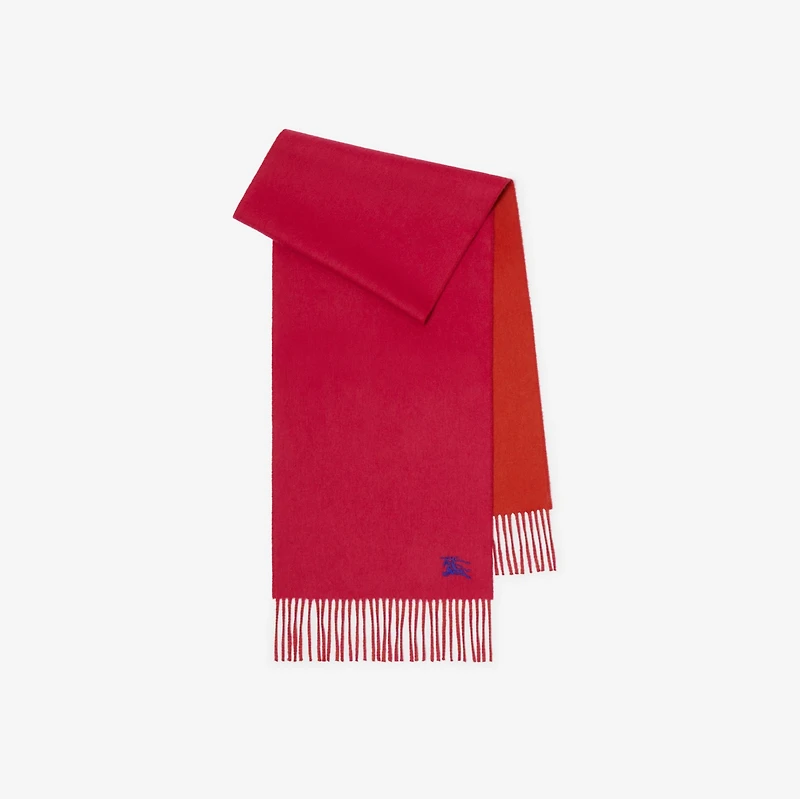 Reversible Cashmere Scarf in Tart/roux | Burberry® Official