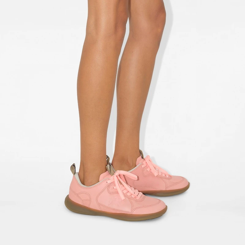 Leather Matrix Sneakers in Ditsy - Women | Burberry® Official