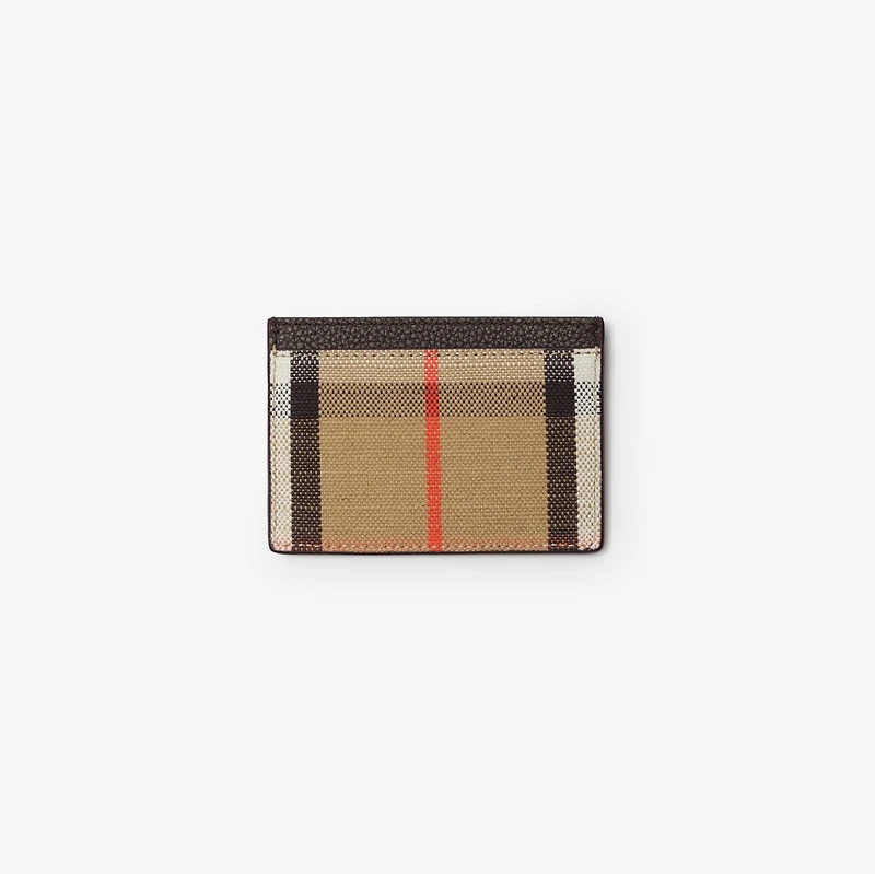 Bloomsbury Zip Wallet & Cardcase​ in Peat brown/sand beige - Women, Leather | Burberry® Official
