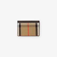 Bloomsbury Zip Wallet & Cardcase​ in Peat brown/sand beige - Women, Leather | Burberry® Official