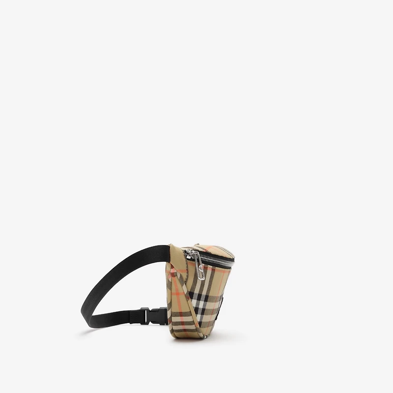 Check Belt Bag in Sand beige - Children | Burberry® Official