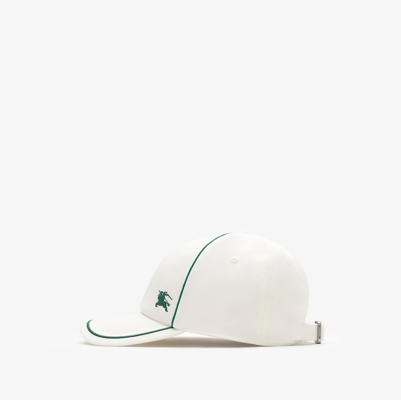 EKD Cotton Baseball Cap in Chalk white - Men | Burberry® Official